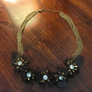 3/$16 3-D Floral Statement Necklace